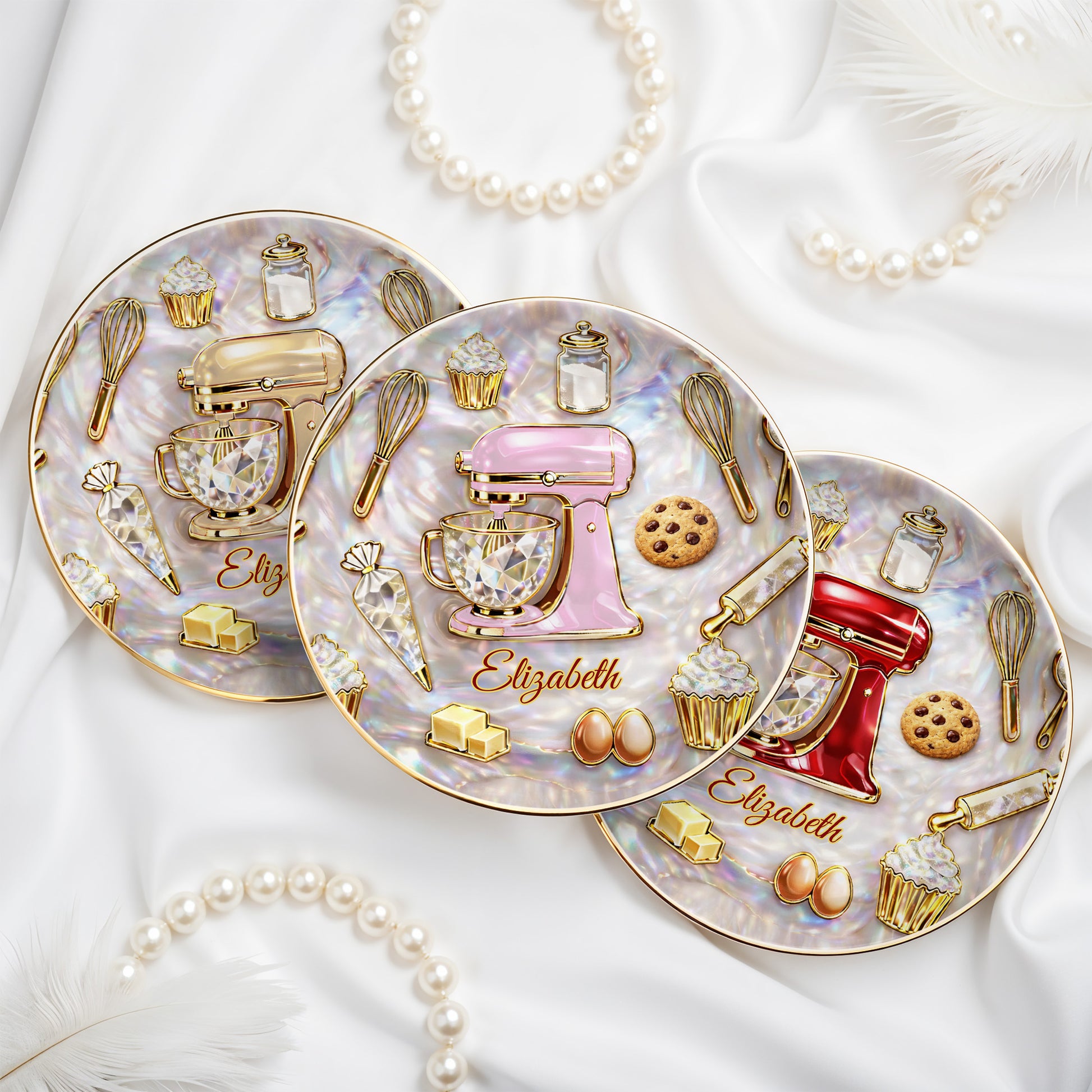 A Pinch Of Love In Every Batch Baker Mixer And Cupcake