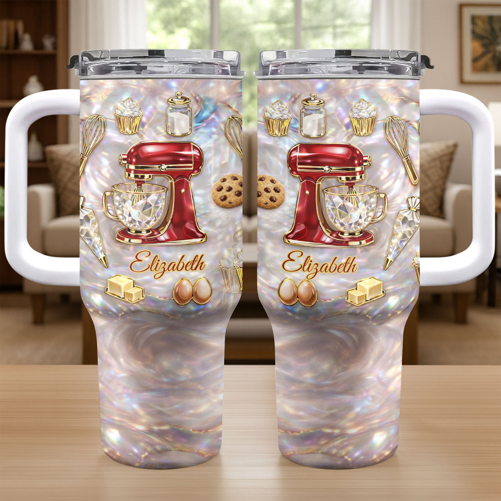 Baking With Love And Sweet Memories Mixer And Cupcakes