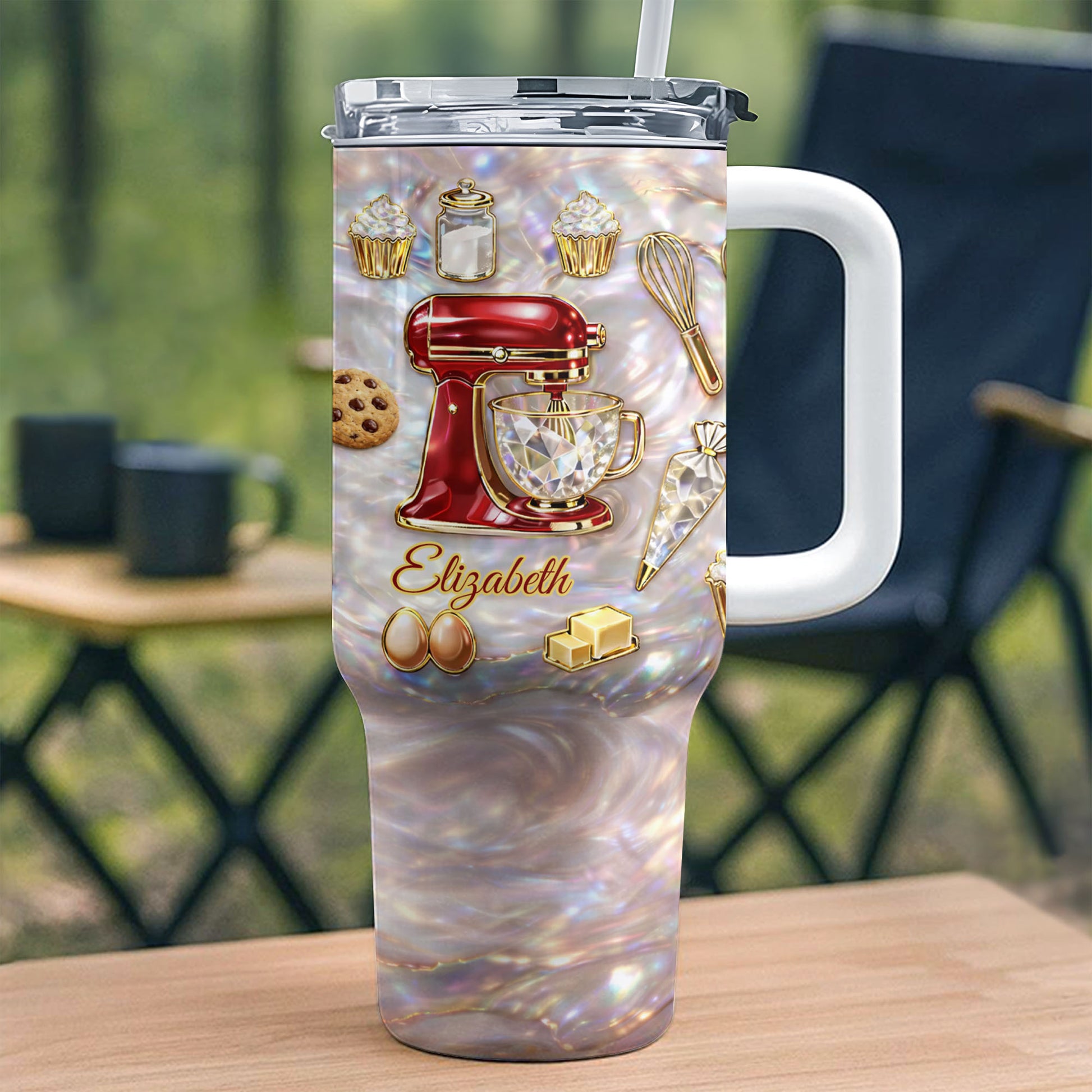 Baking With Love And Sweet Memories Mixer And Cupcakes