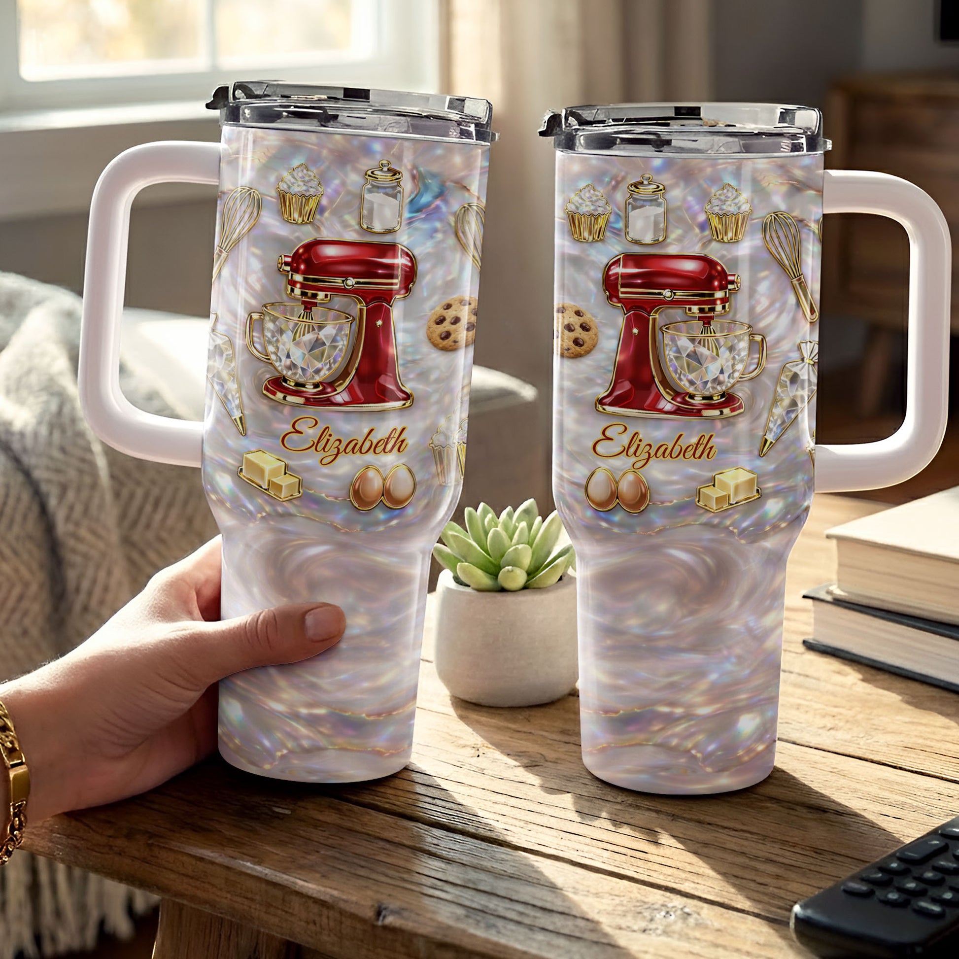 Baking With Love And Sweet Memories Mixer And Cupcakes