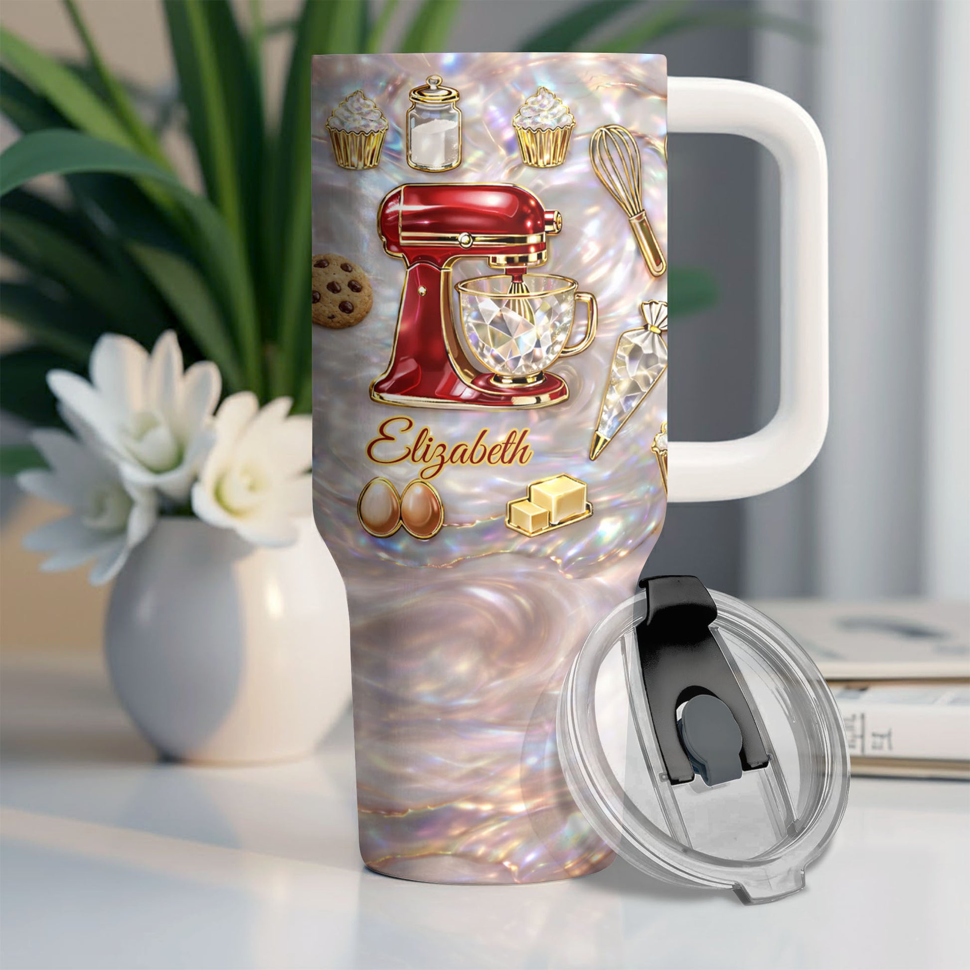 Baking With Love And Sweet Memories Mixer And Cupcakes