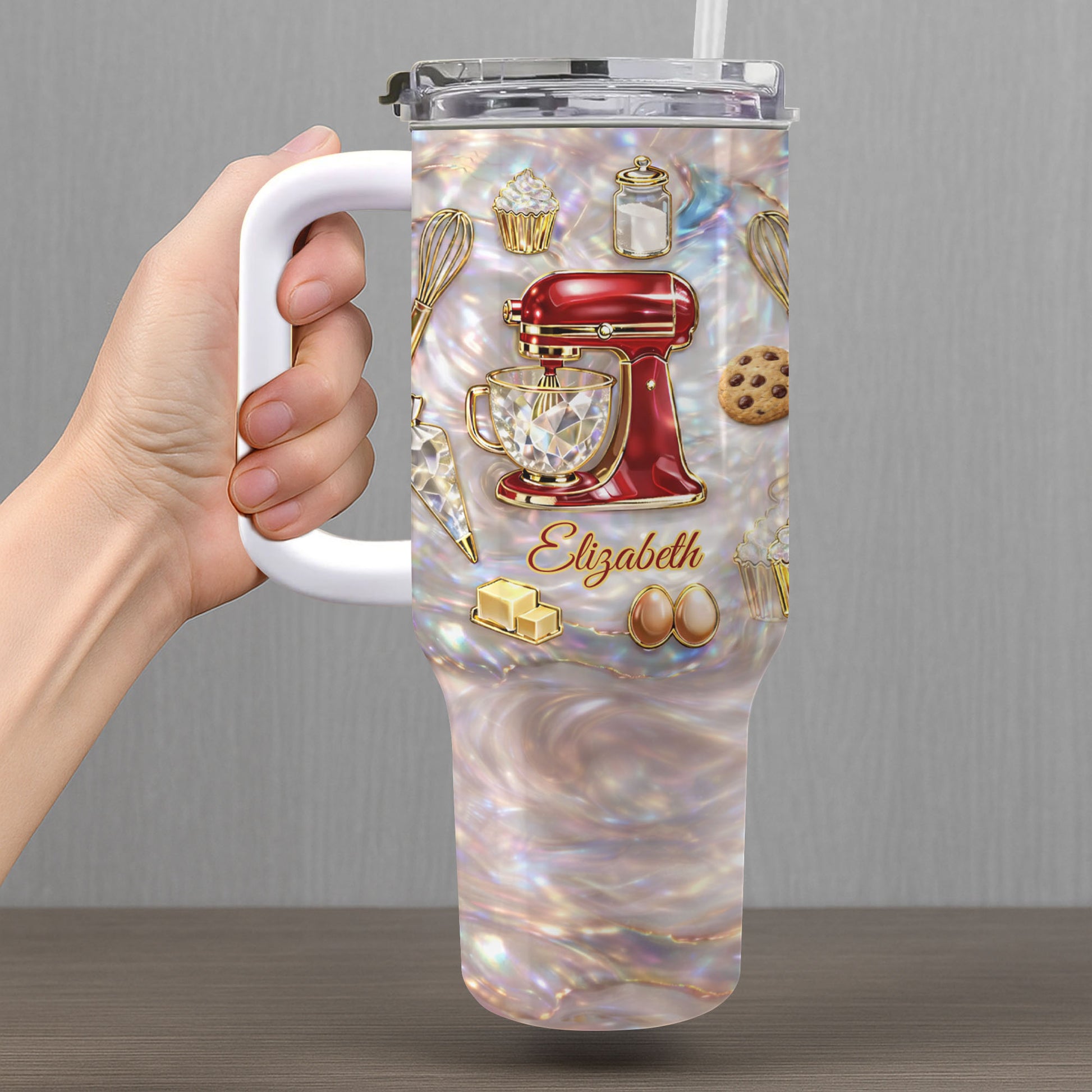 Baking With Love And Sweet Memories Mixer And Cupcakes