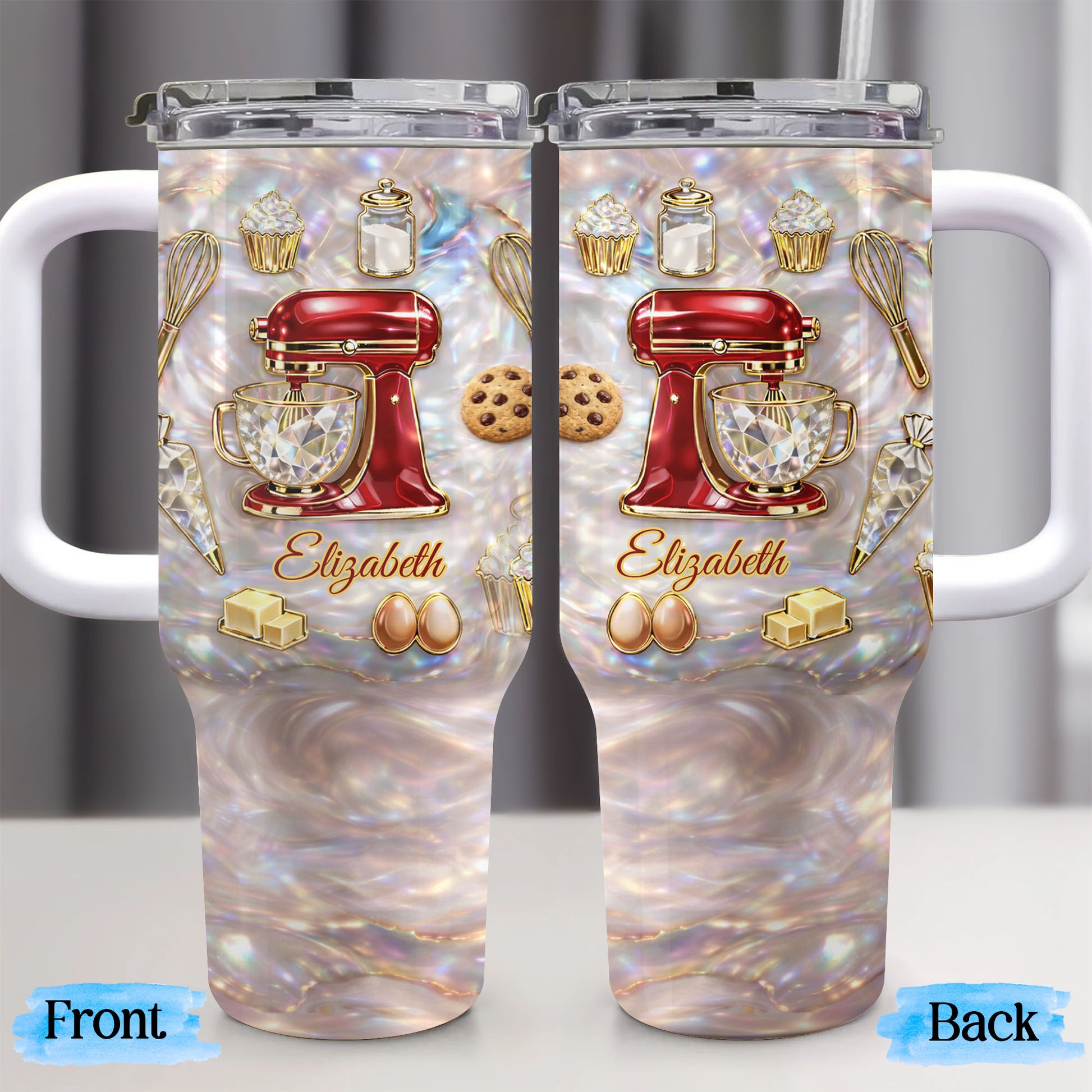 Baking With Love And Sweet Memories Mixer And Cupcakes