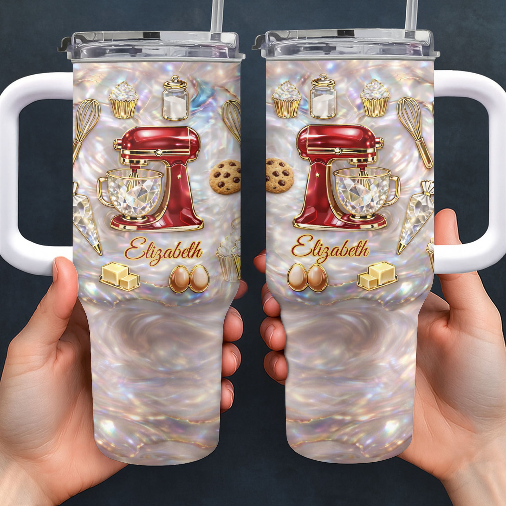 Baking With Love And Sweet Memories Mixer And Cupcakes