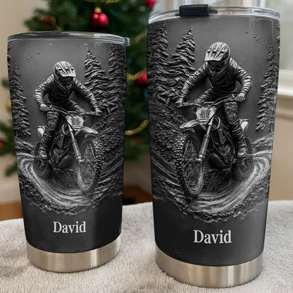 Experience The Thrill Of The Ride, Motorcycle And Rider