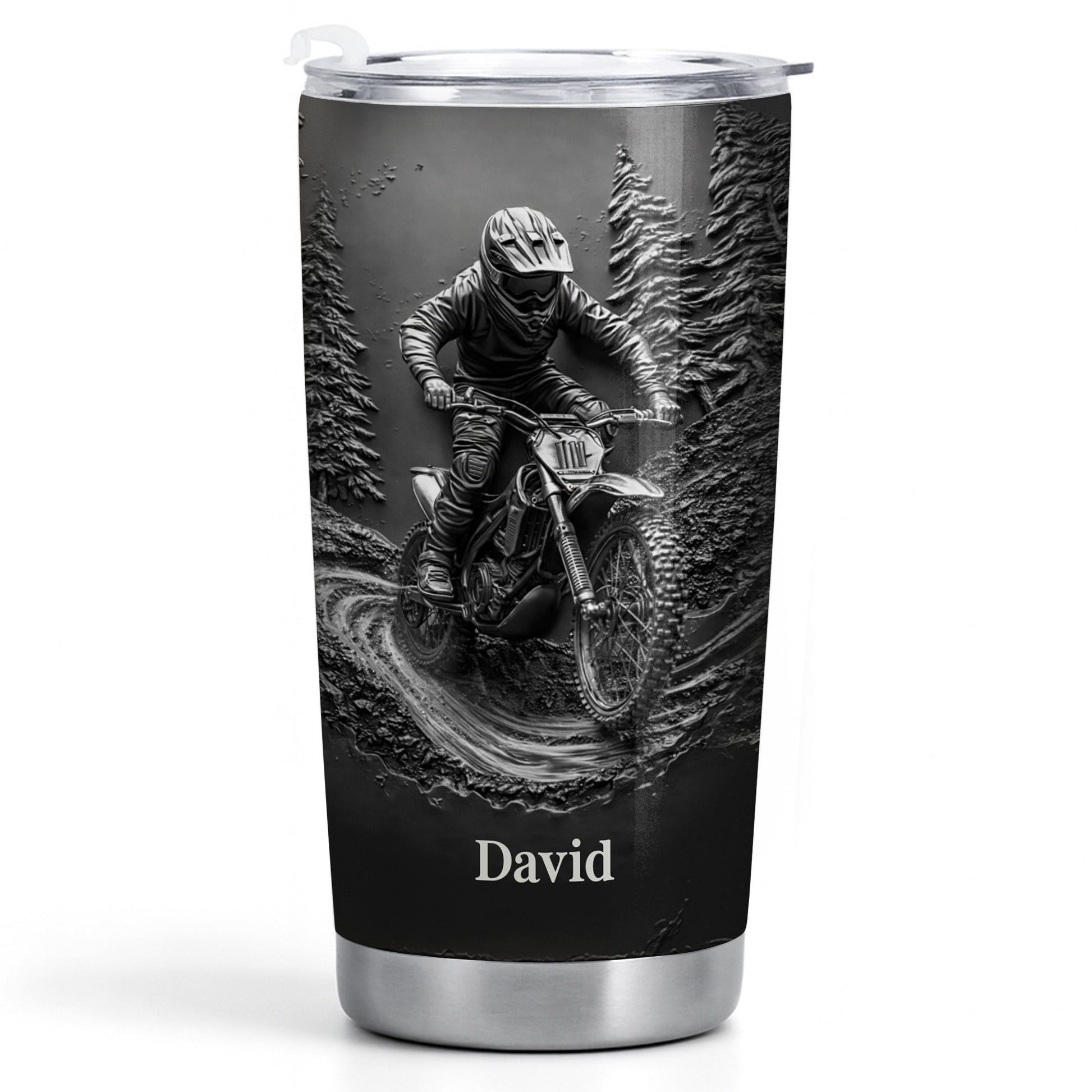 Experience The Thrill Of The Ride, Motorcycle And Rider