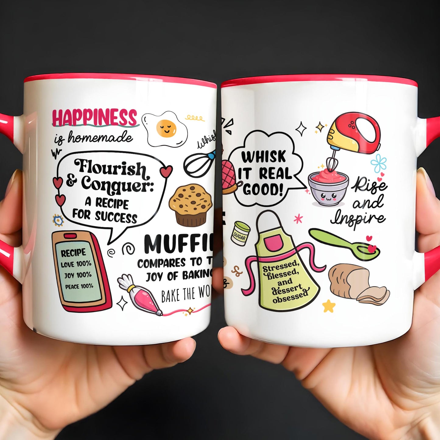 Happiness Is Homemade Flourish & Conquer Muffin And Recipe Book