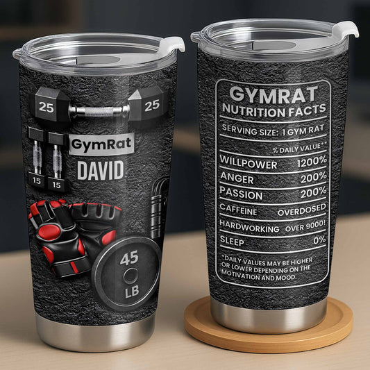 GymRat Nutrition Facts, Willpower And Passion