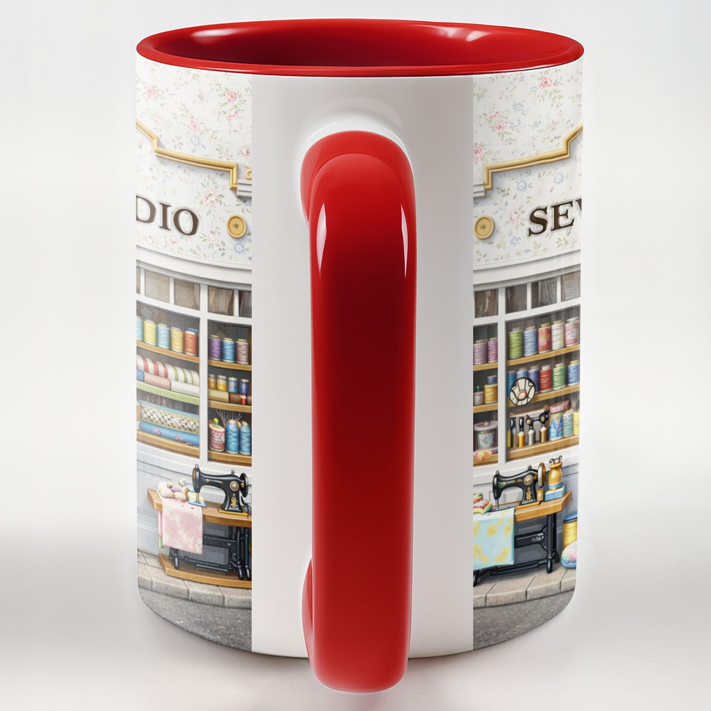 Lucy's Sewing Studio Custom Accent Mug