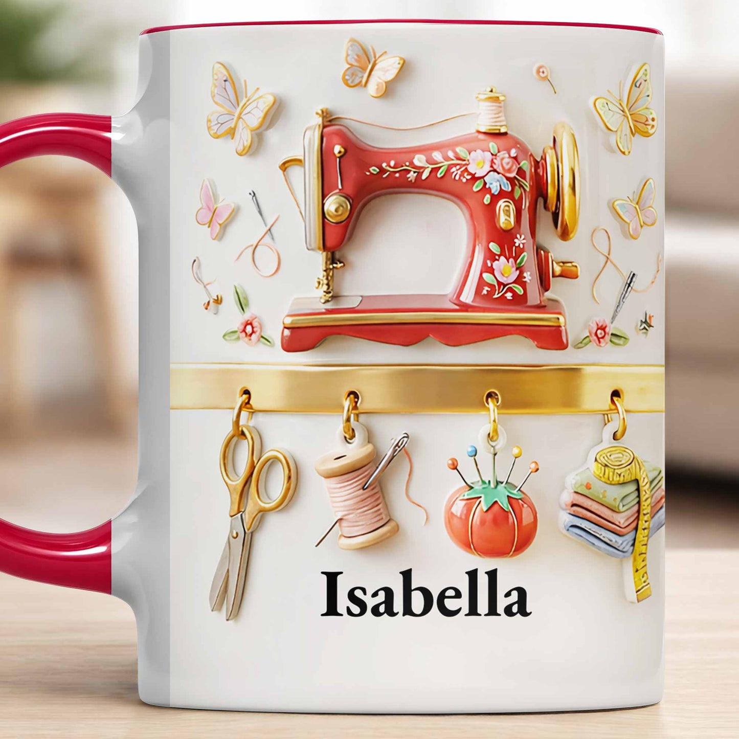 Celebrate Your Creativity With A Crafting Sewing Machine Mug