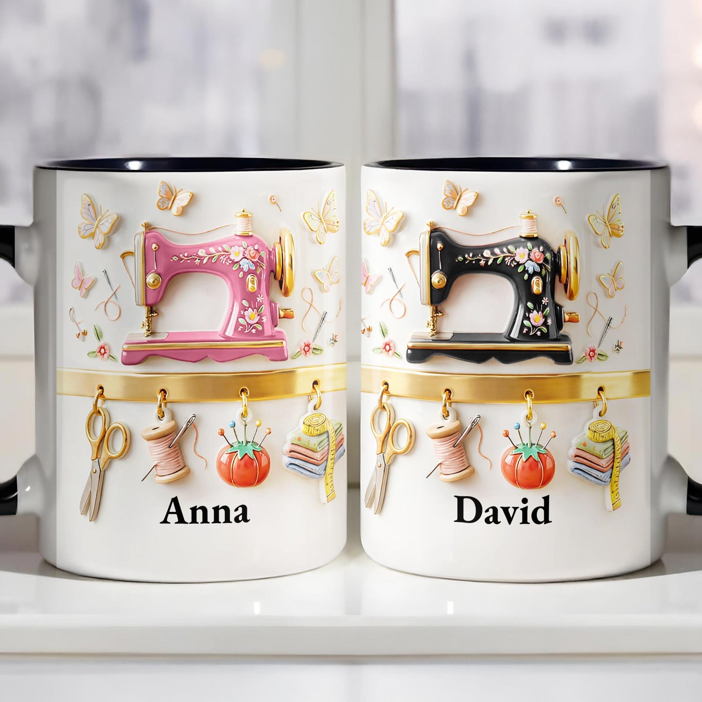 Celebrate Your Creativity With A Crafting Sewing Machine Mug
