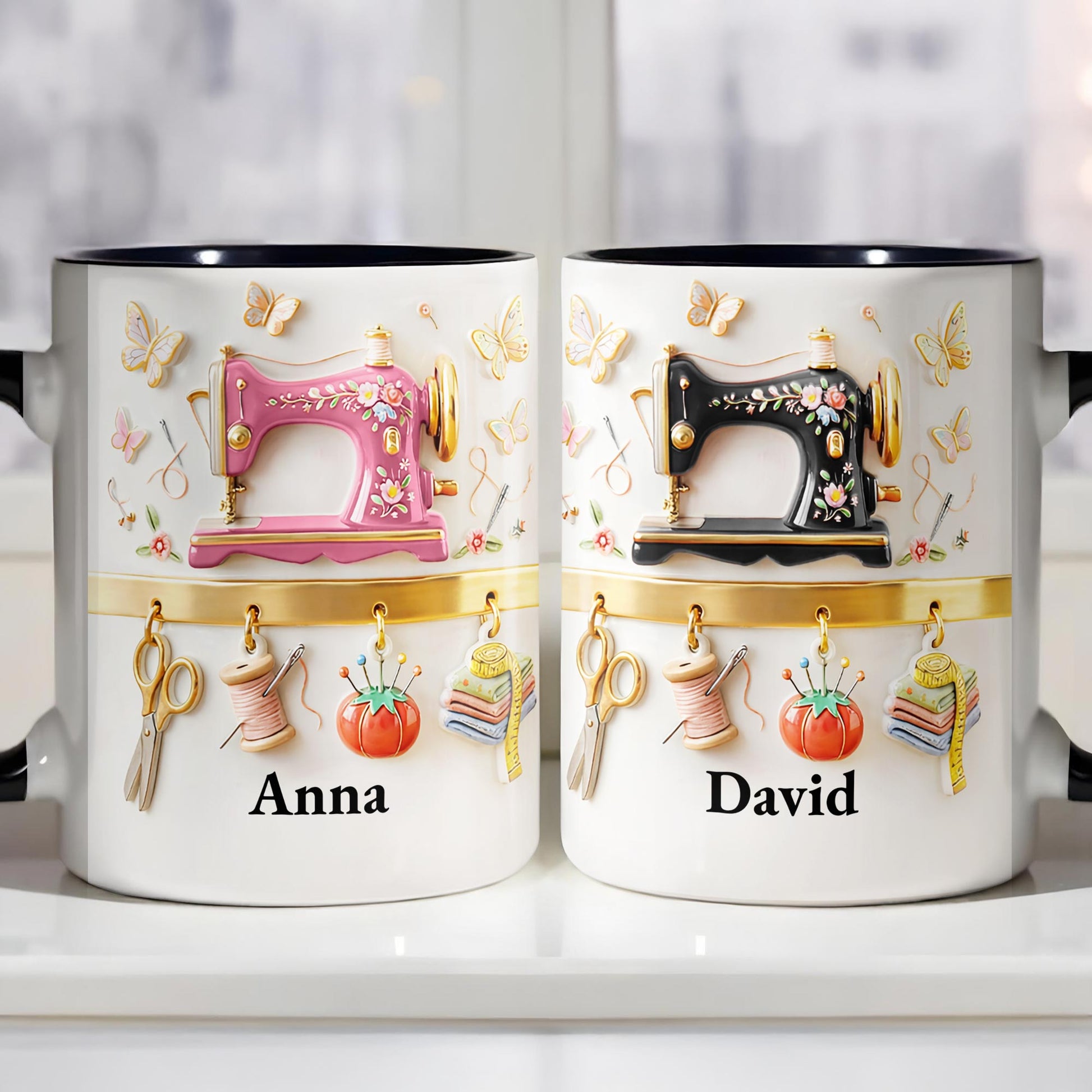 Celebrate Your Creativity With A Crafting Sewing Machine Mug