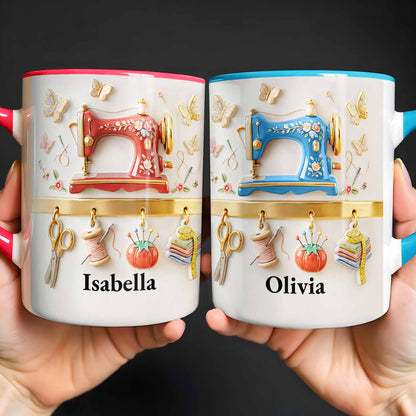 Celebrate Your Creativity With A Crafting Sewing Machine Mug