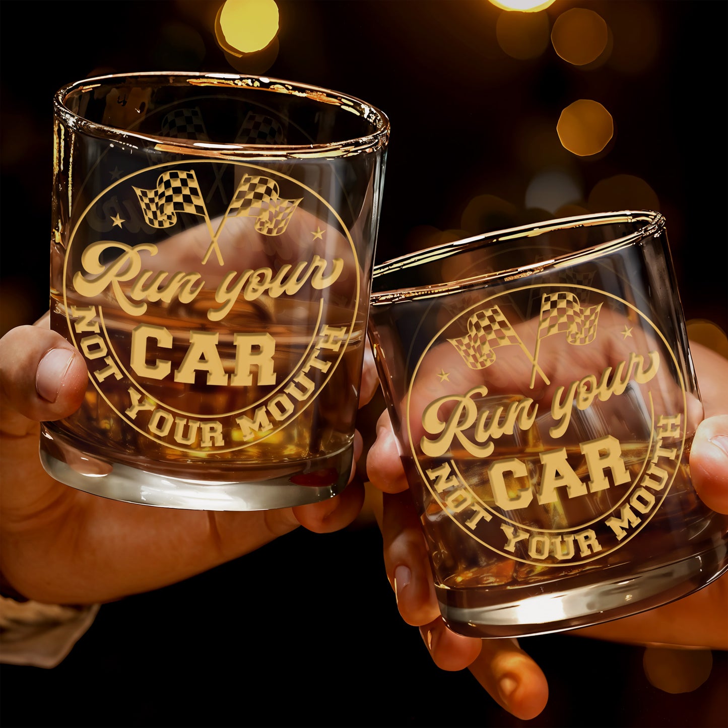 Run Your Car Not Your Mouth With Racing Flags