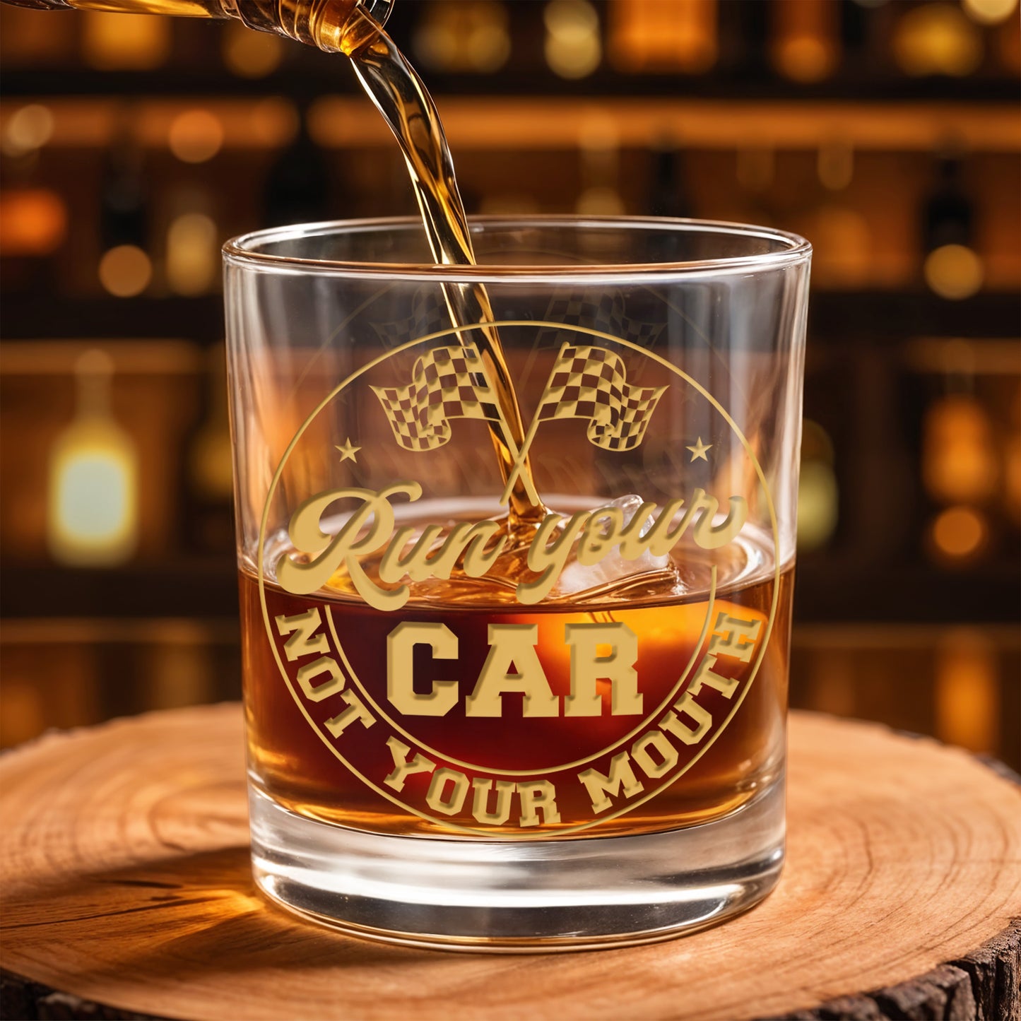 Run Your Car Not Your Mouth With Racing Flags