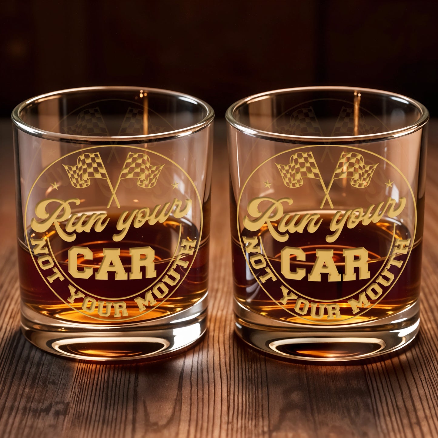 Run Your Car Not Your Mouth With Racing Flags