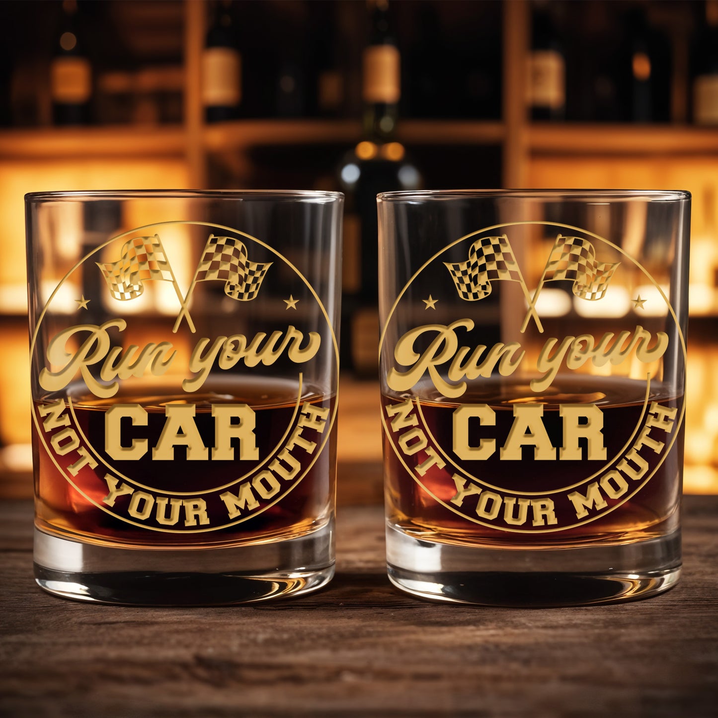 Run Your Car Not Your Mouth With Racing Flags