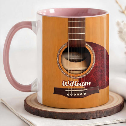 Guitarist Nutrition Facts With Acoustic Guitar For Musicians