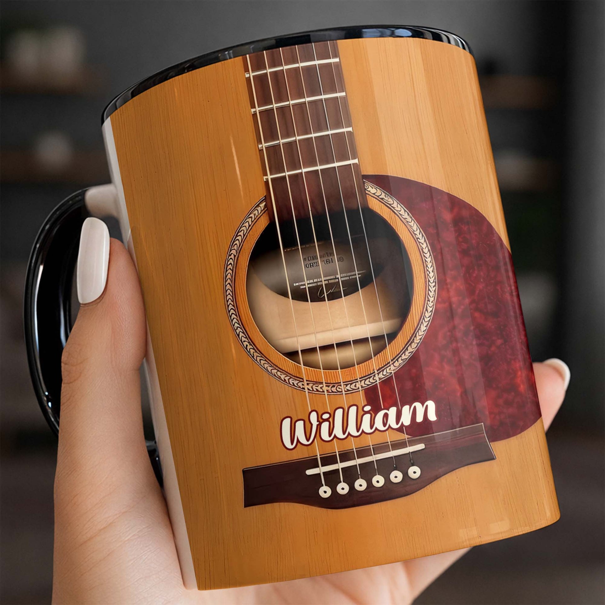 Guitarist Nutrition Facts With Acoustic Guitar For Musicians