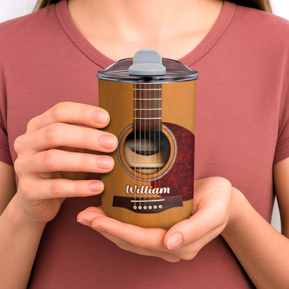 Music Is Life That's Why Our Hearts Have Beats Acoustic Guitar