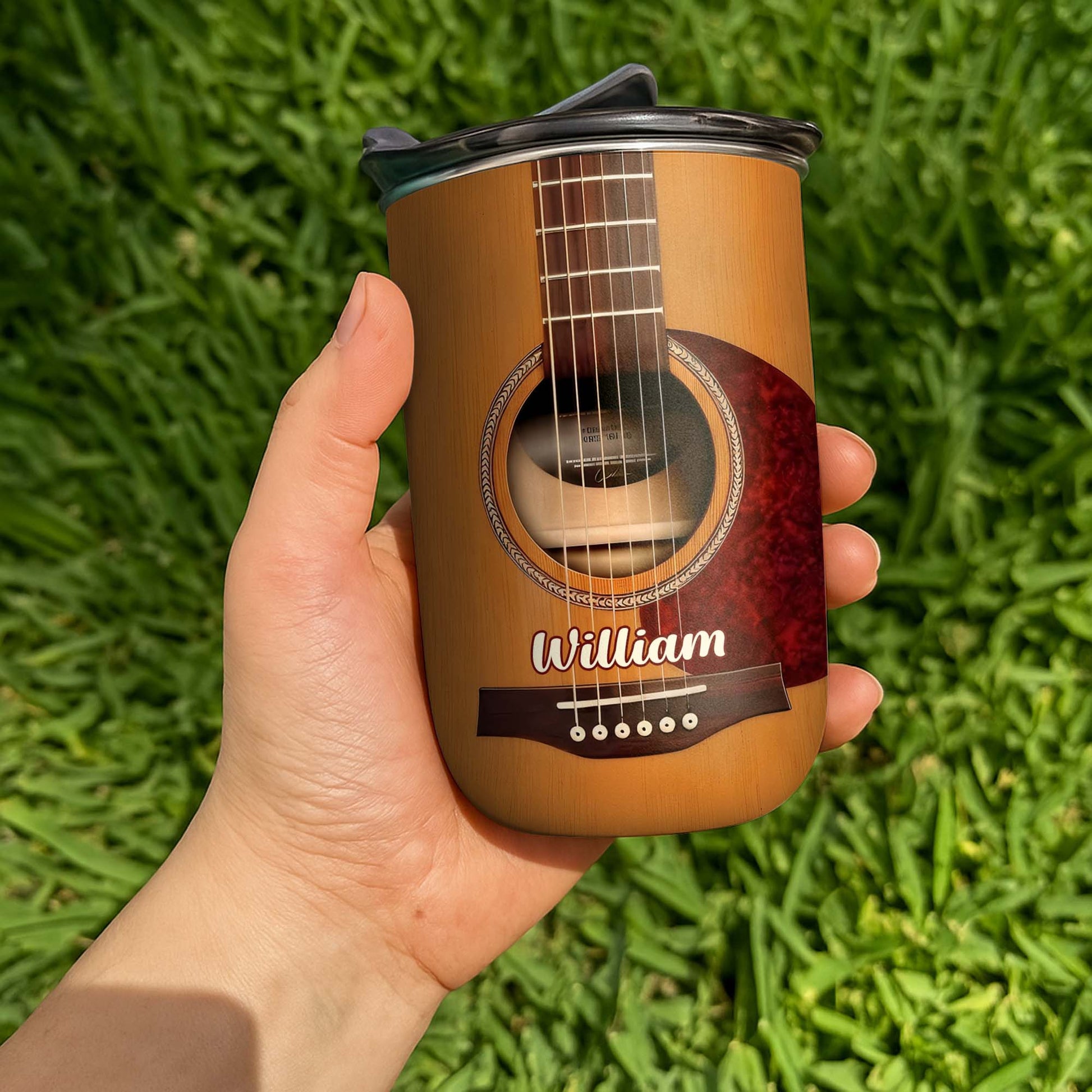 Music Is Life That's Why Our Hearts Have Beats Acoustic Guitar