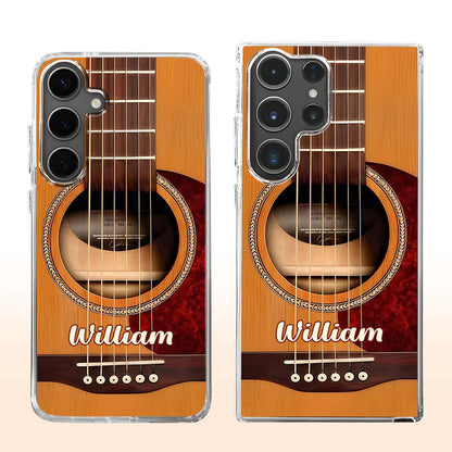 Strumming Through Life Personalized Acoustic Guitar Strings Design