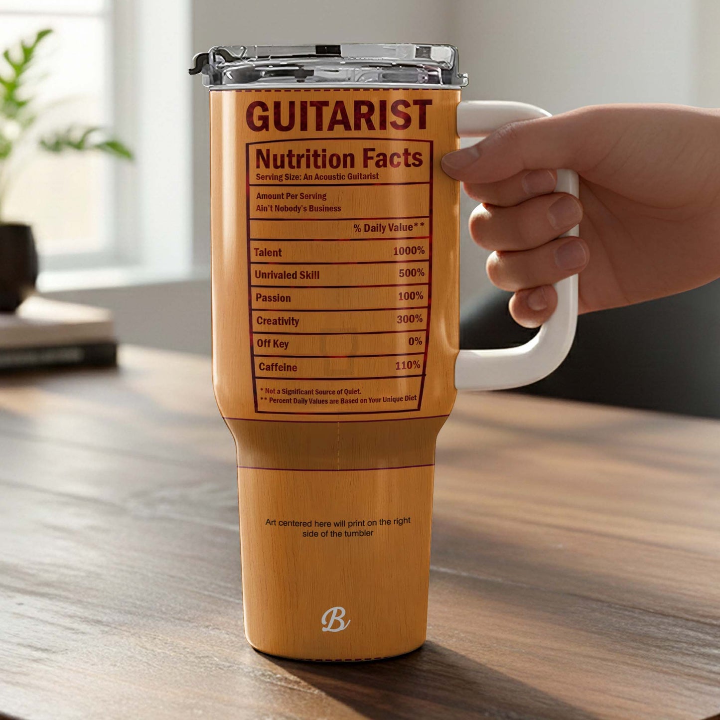 Guitarist Nutrition Facts Acoustic Guitar Musical Instrument