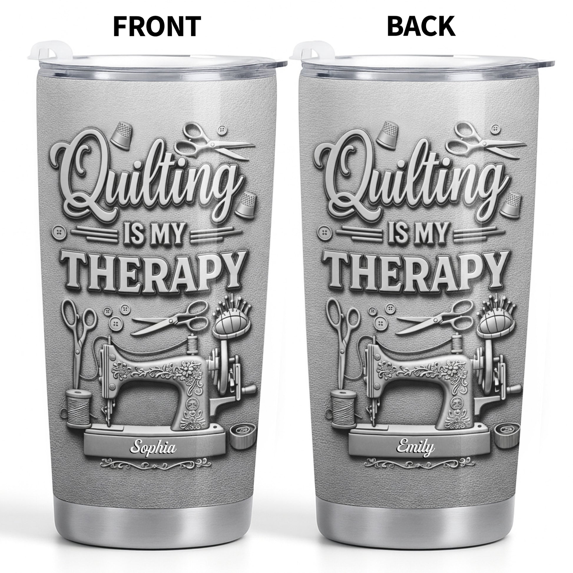 Quilting Is My Therapy Sewing Machine And Crafting Tools