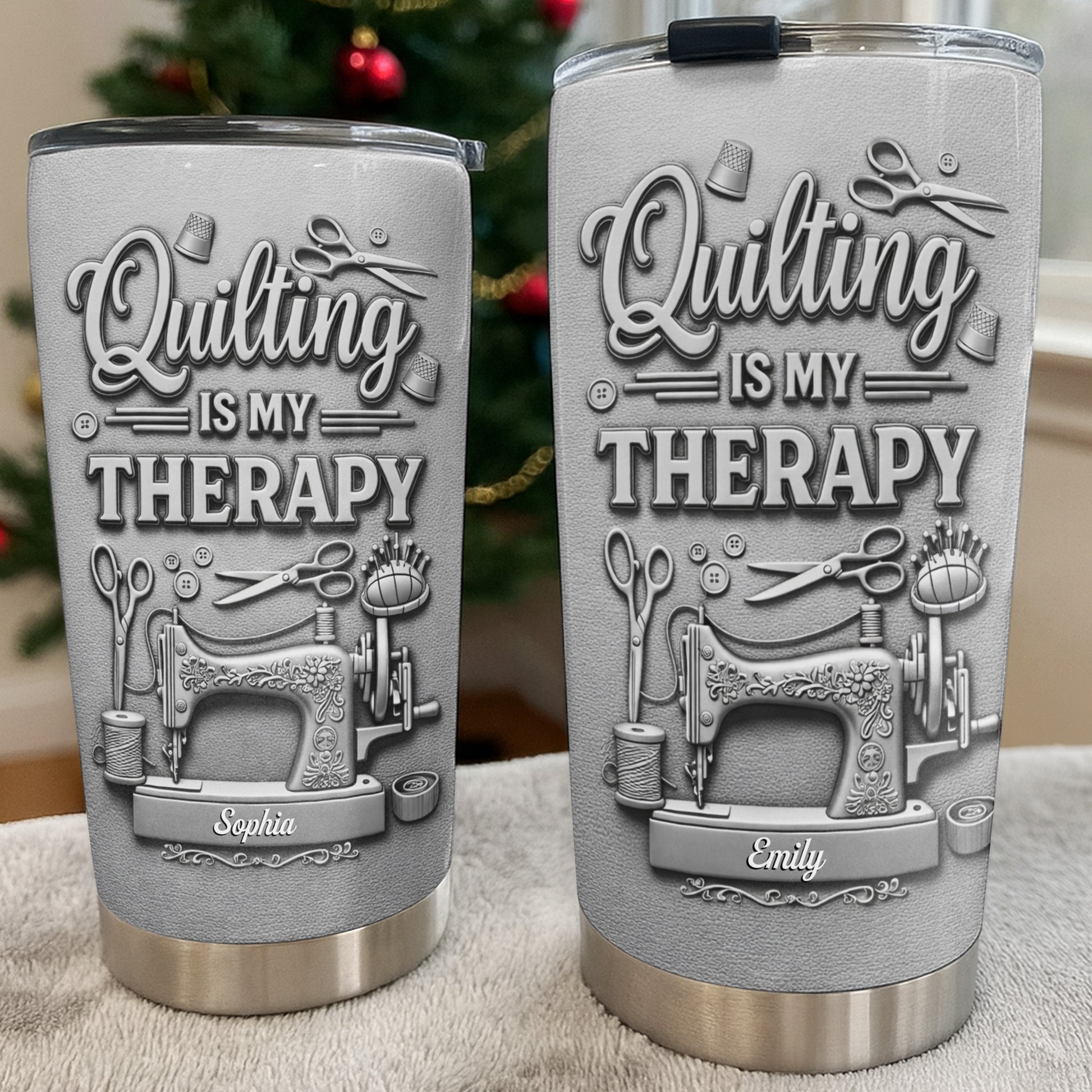 Quilting Is My Therapy Sewing Machine And Crafting Tools