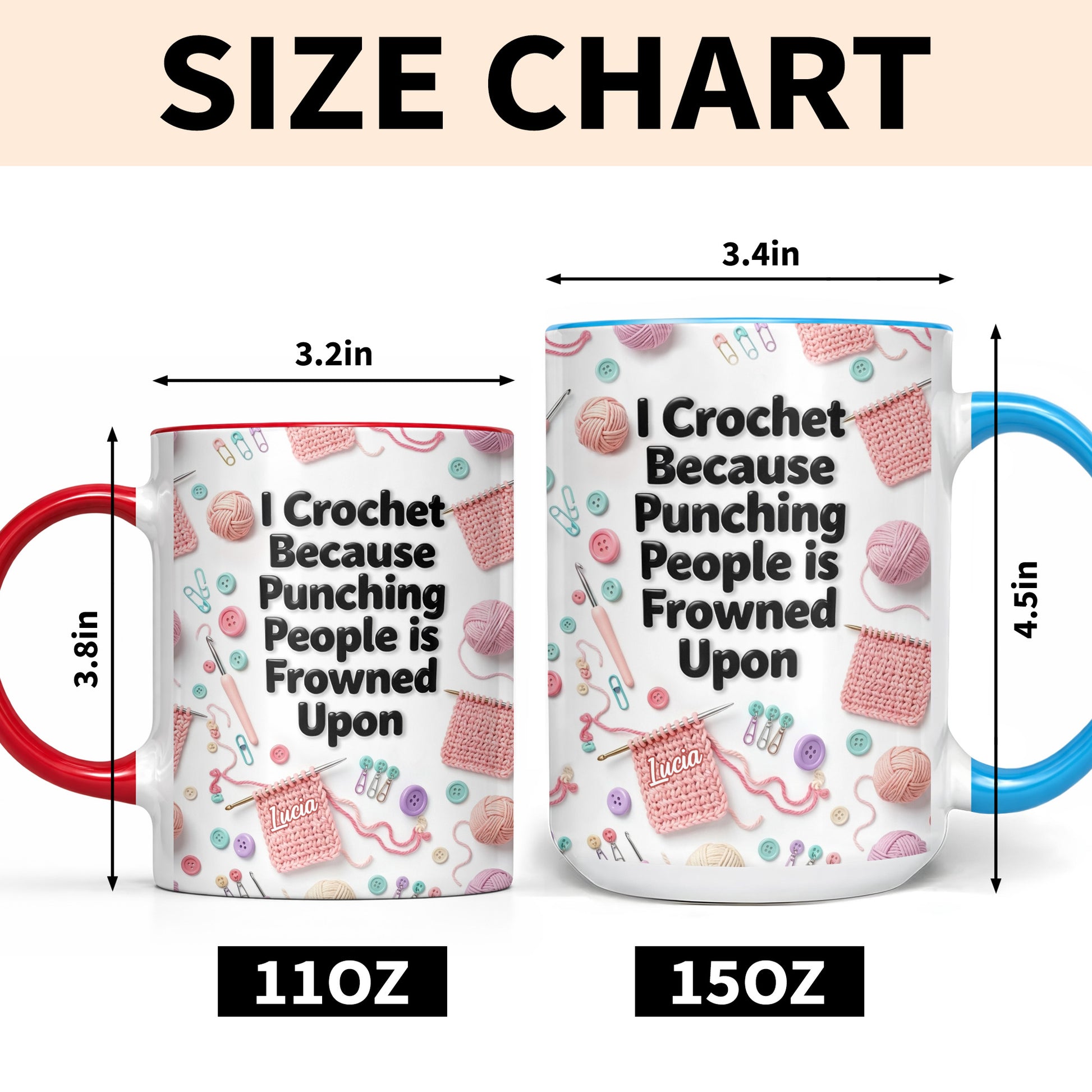 I Crochet Because Punching People Is Frowned Upon