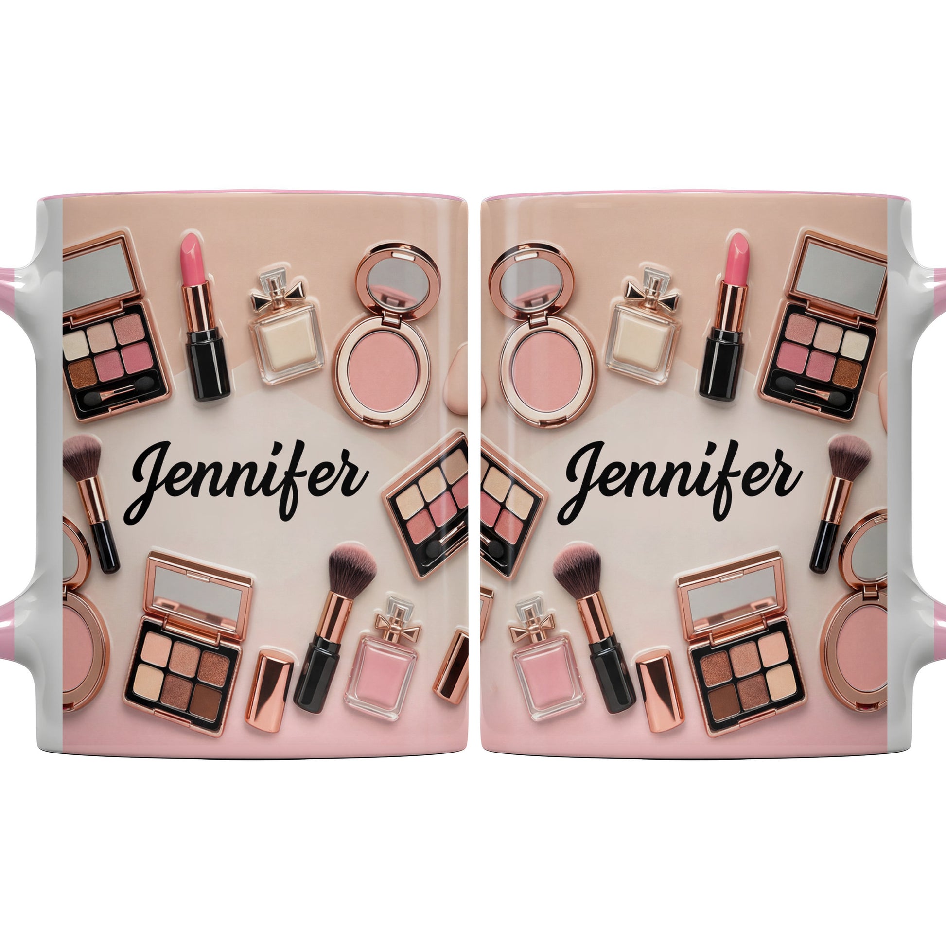 My Makeup Collection With Brushes And Lipstick