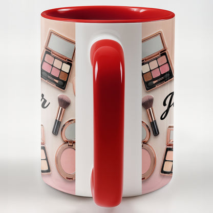 My Makeup Collection With Brushes And Lipstick