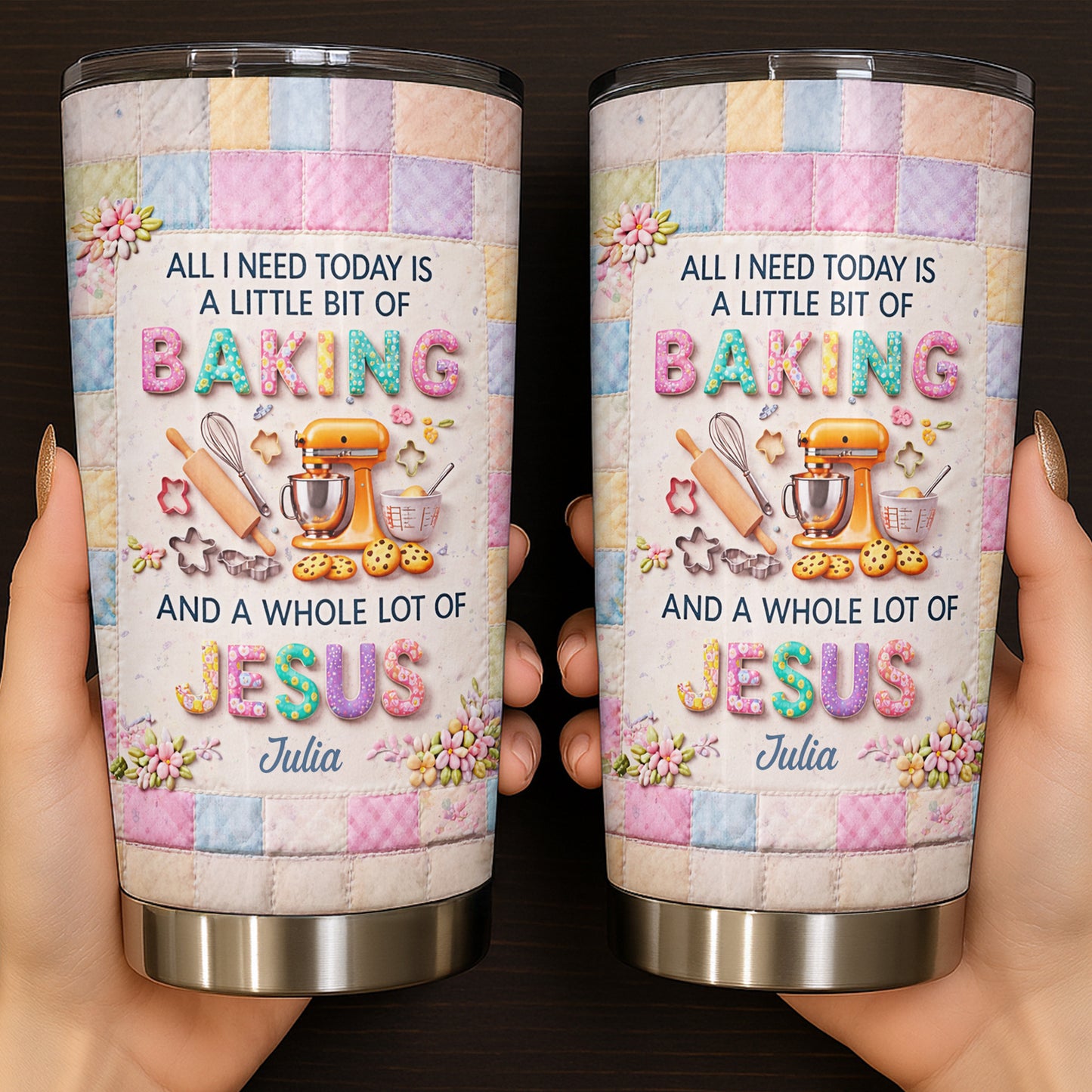 All I Need Today Is Baking And Jesus, Baking Tools And Cookies