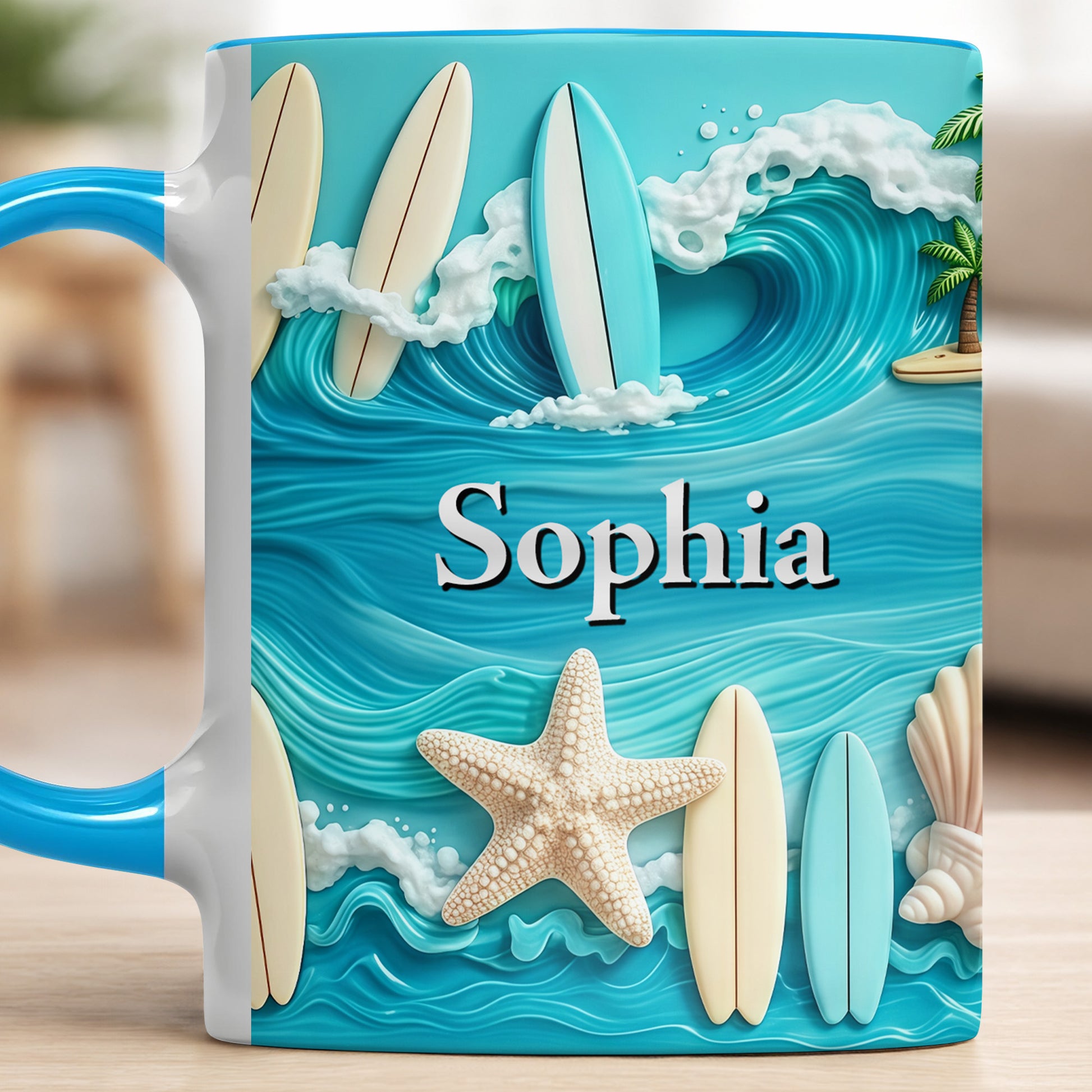 Sun Sand and Surf Living My Best Life Surfboards And Starfish Ocean