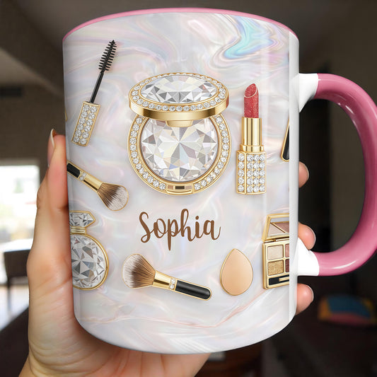 Stay Fabulous With My Everyday Essentials Makeup And Cosmetics Pattern