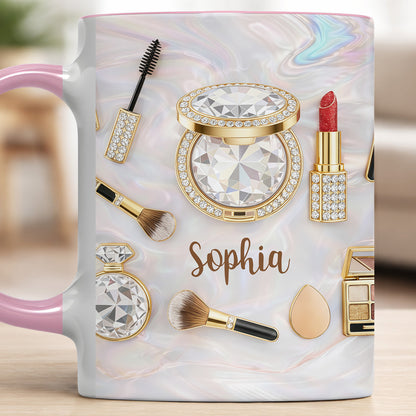 Stay Fabulous With My Everyday Essentials Makeup And Cosmetics Pattern