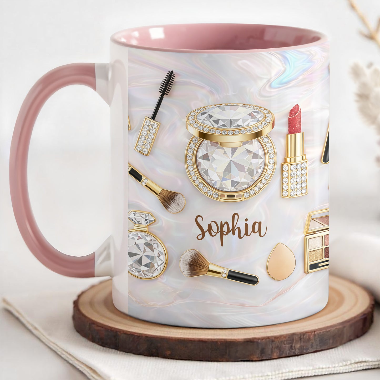 Stay Fabulous With My Everyday Essentials Makeup And Cosmetics Pattern