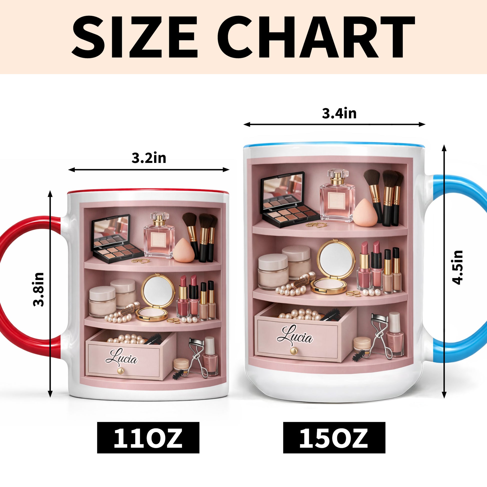 Beauty Essentials Collection With Makeup Brushes And Lipstick Design