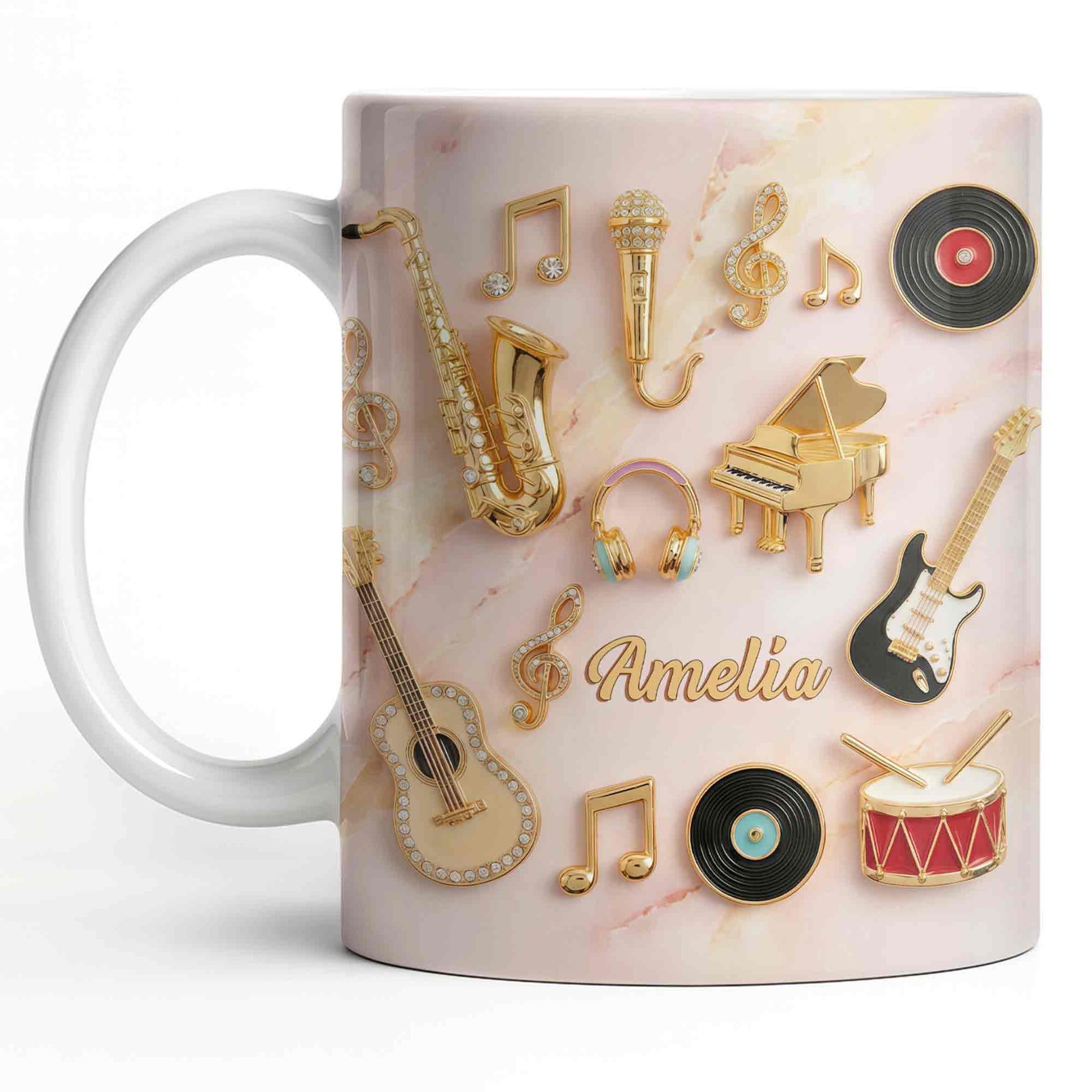 A Life Filled With Music And Melody Instruments And Notes
