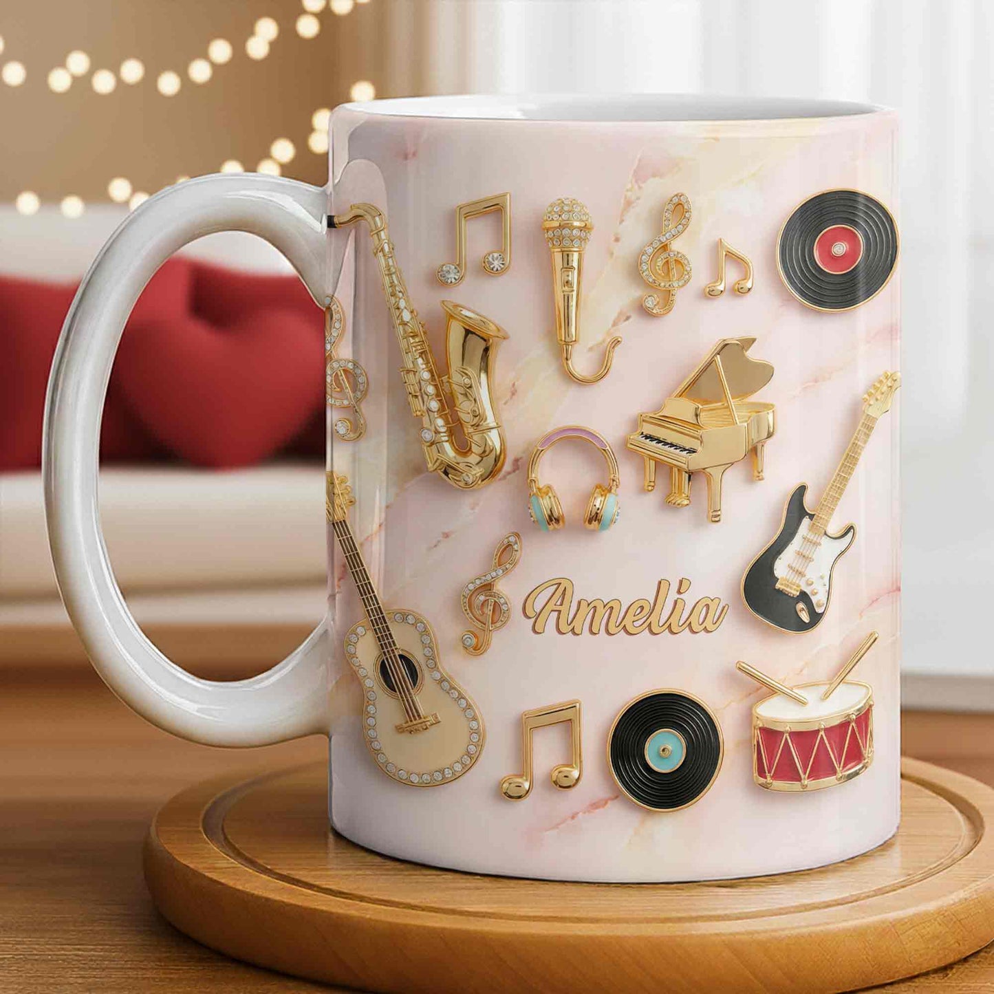A Life Filled With Music And Melody Instruments And Notes