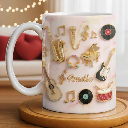 A Life Filled With Music And Melody Instruments And Notes