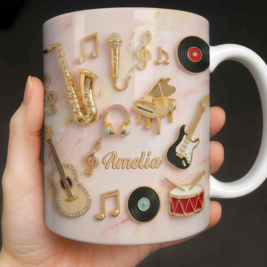 A Life Filled With Music And Melody Instruments And Notes