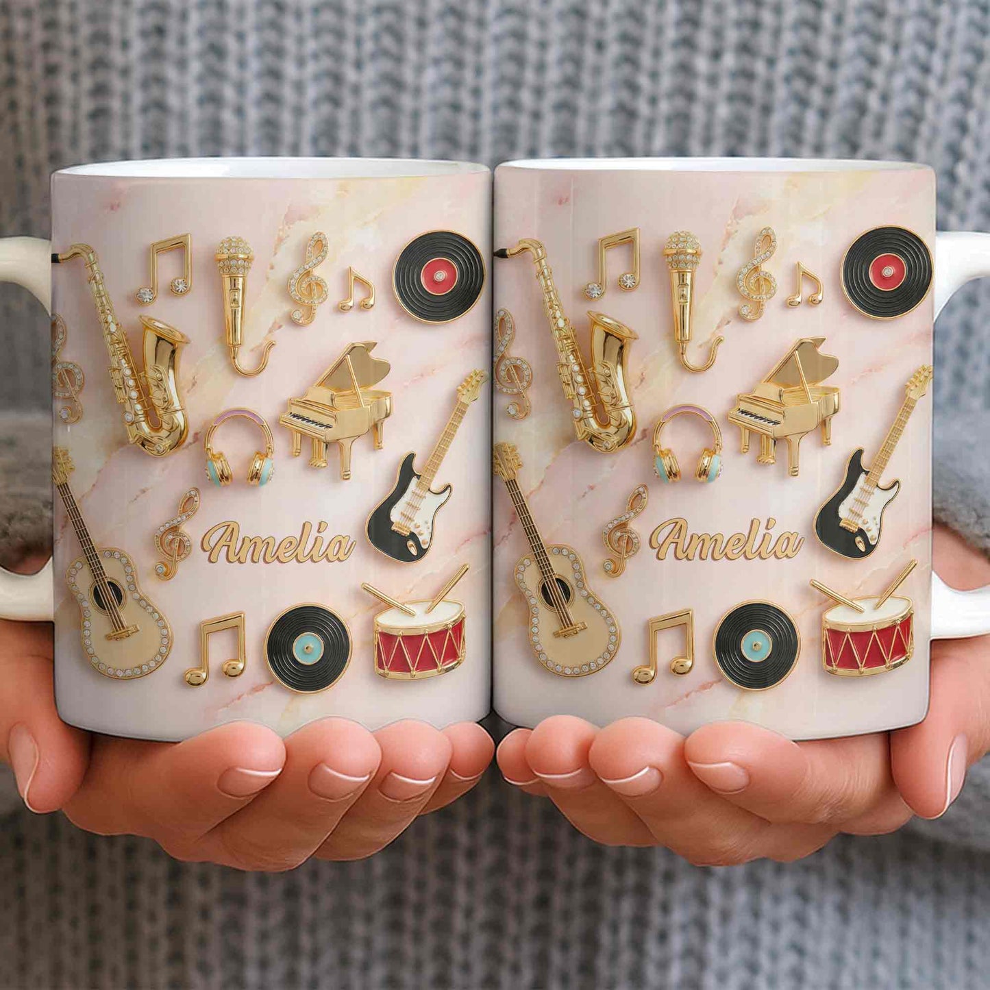 A Life Filled With Music And Melody Instruments And Notes
