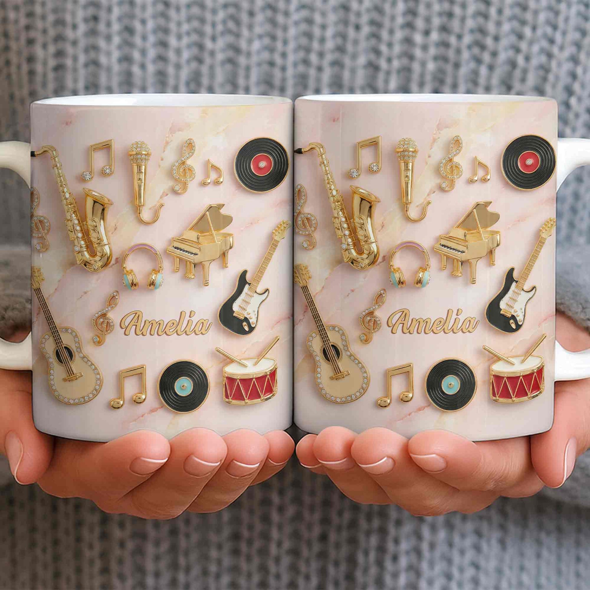 A Life Filled With Music And Melody Instruments And Notes