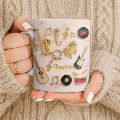 A Life Filled With Music And Melody Instruments And Notes