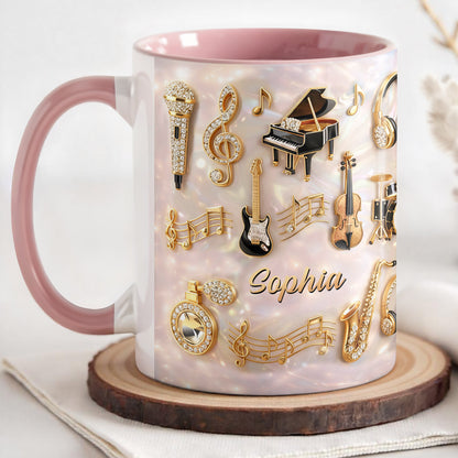 A Life Filled With Music And Golden Melodies Piano Violin Guitar