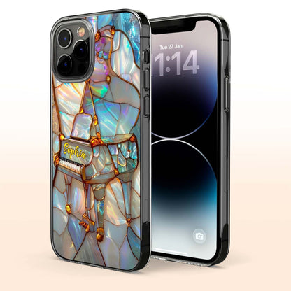 A Melody For The Soul Stained Glass Piano Art