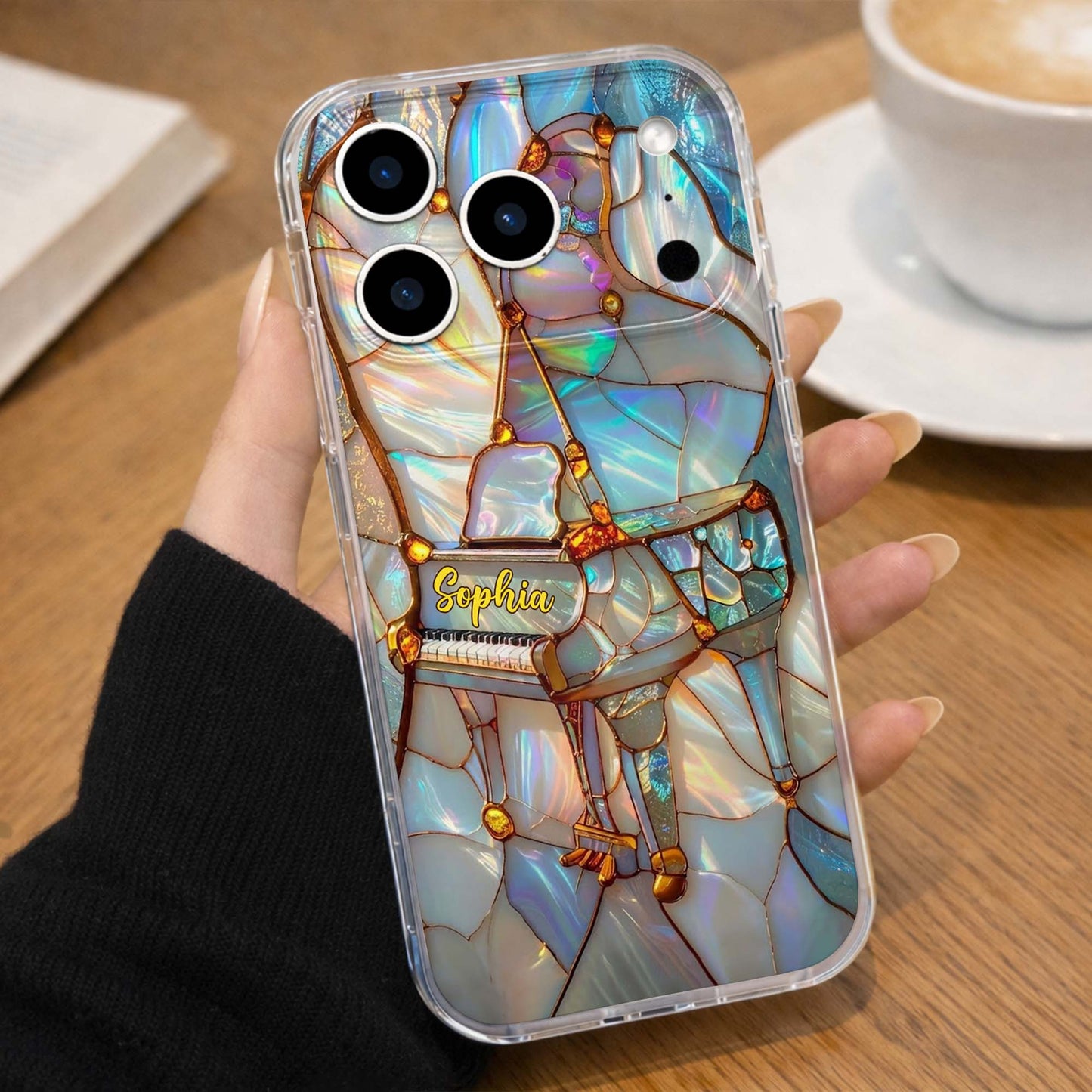 A Melody For The Soul Stained Glass Piano Art