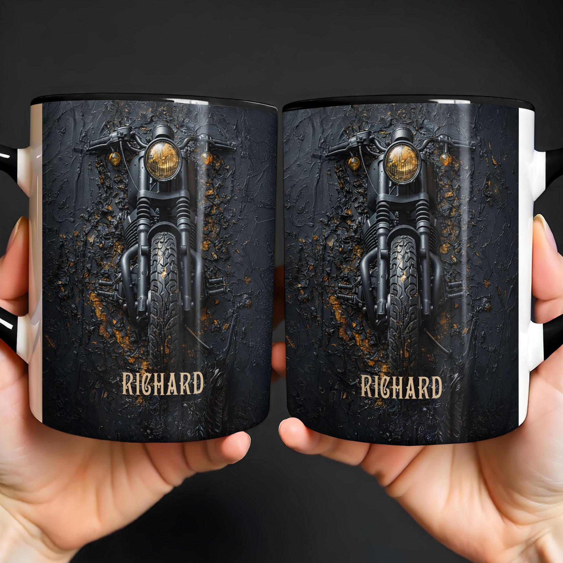 Vintage Soul And Open Roads Biker Motorcycle Design