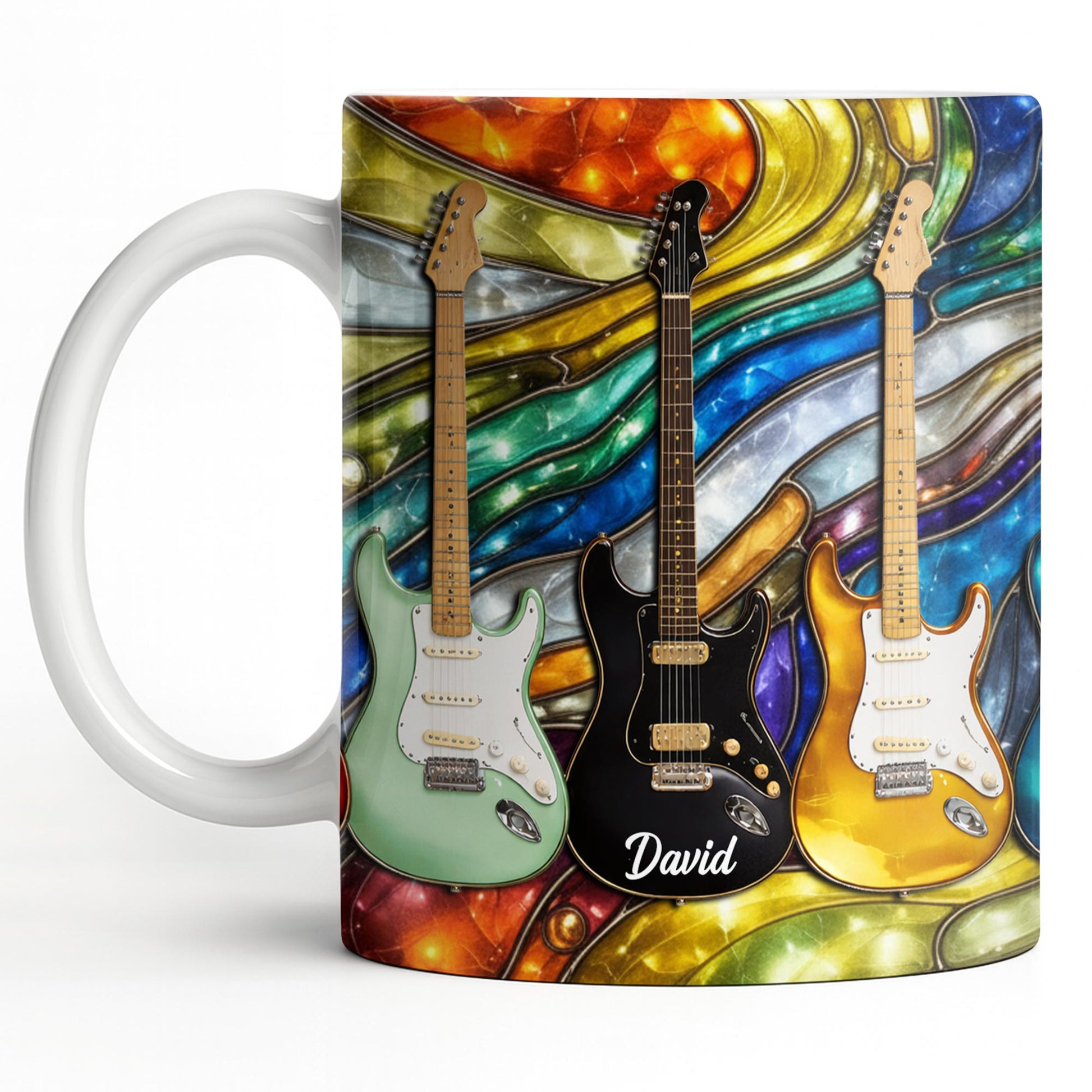 David Electric Guitar Art